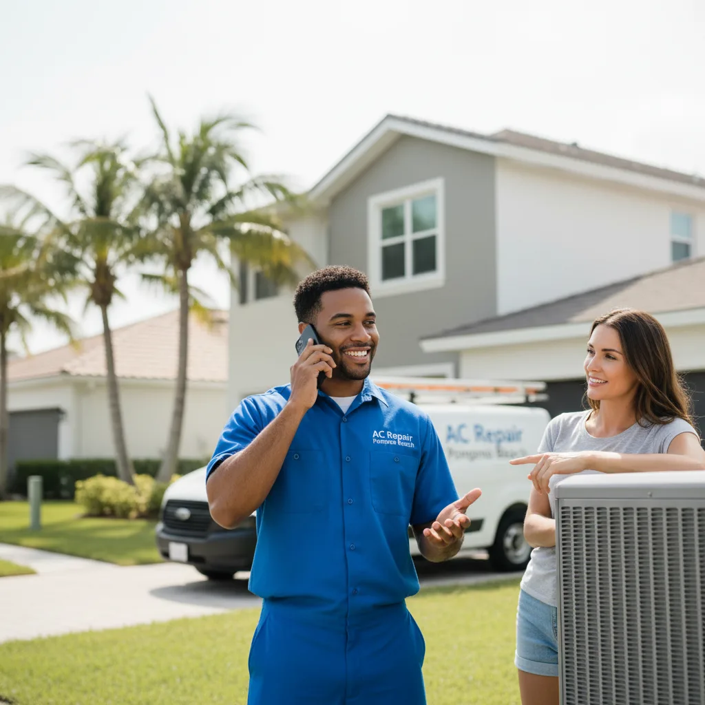 AC Repair Pompano Beach customer support in Fairton
